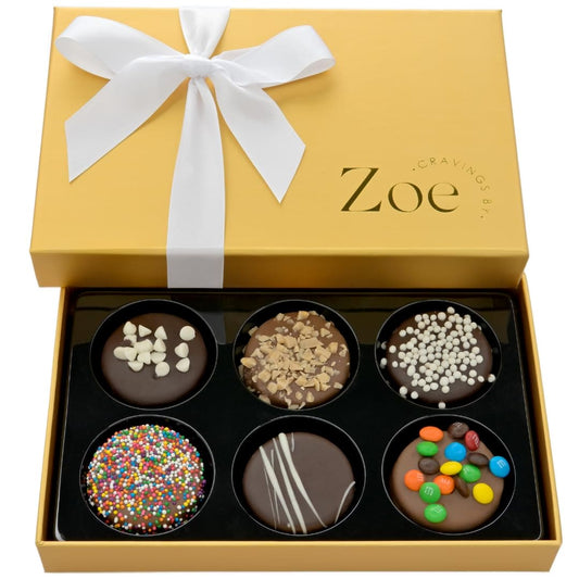 Cravings by Zoe Gourmet Chocolate Covered Oreo Cookie 6 Piece