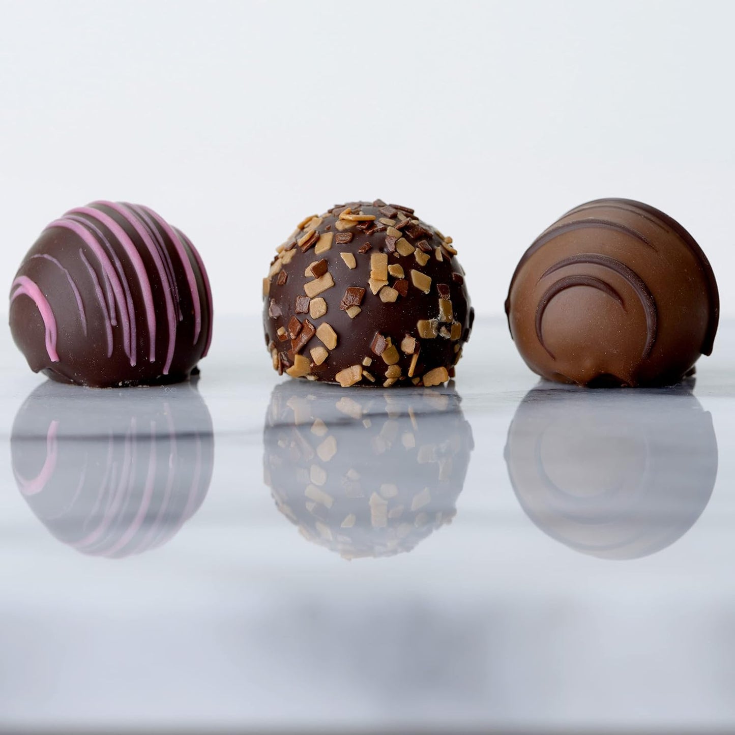Chocolate Truffles Gold Gift Box