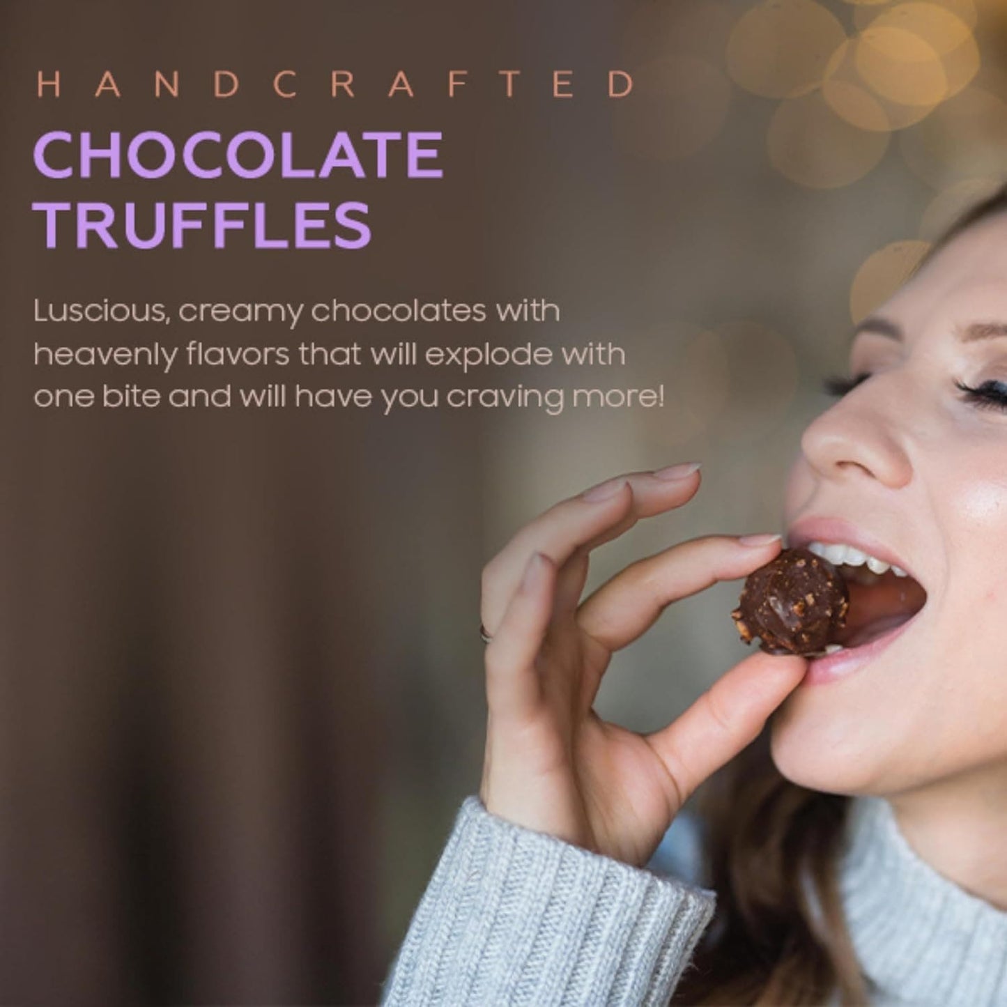 Chocolate Truffles Happy Birthday Gift Box - Cravings by Zoe - Gourmet Chocolate
