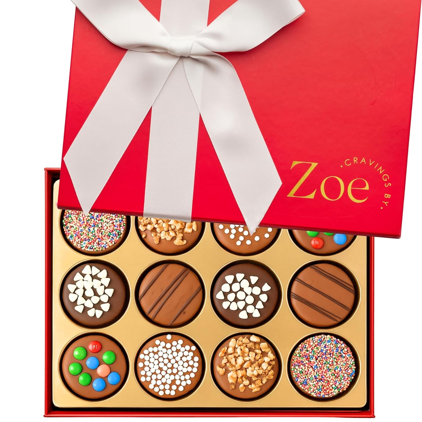 Chocolate Covered Oreos Red Gift Box