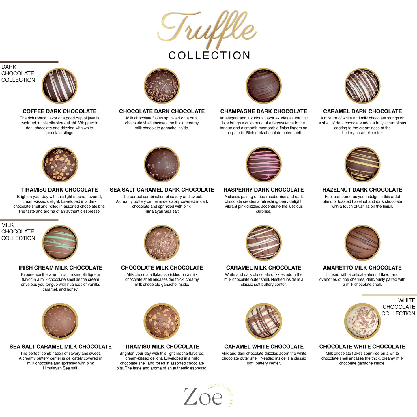 Chocolate Truffles Pink Gift Box