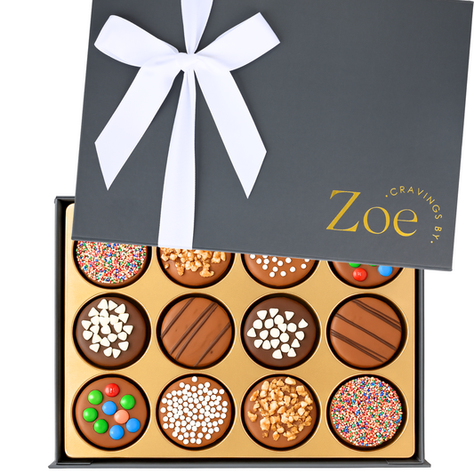 Chocolate Covered Oreos Charcoal Gift Box