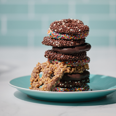 Gourmet Belgian Chocolate Covered Pretzels by Cravings by Zoe