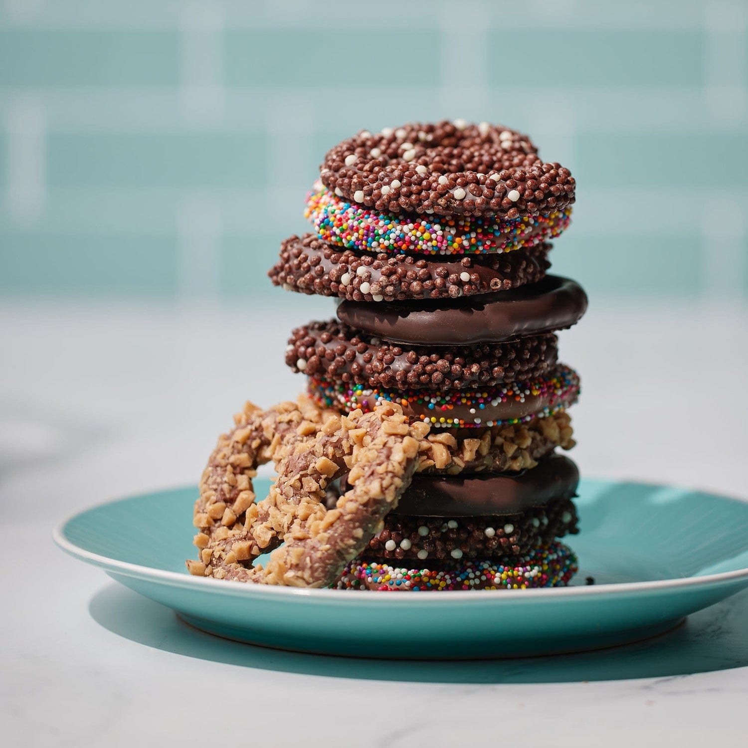 Gourmet Belgian Chocolate Covered Pretzels - 8 oz. - Cravings by Zoe -